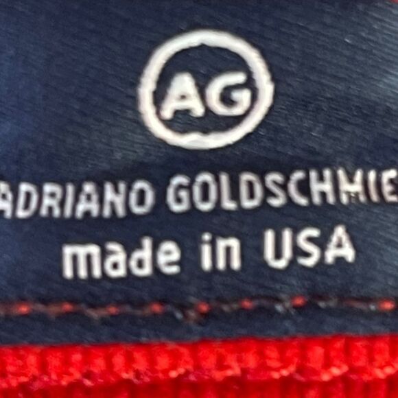 AG The Stevie Ankle Red Corduroy Cropped Jeans - Picture 5 of 12